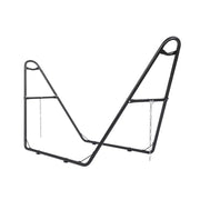 Double-Barrel Hammock Stand Only, Heavy Duty Iron Hammock Frame For All Hammocks, Easy Assembly Hammock Hanging Stand Fo