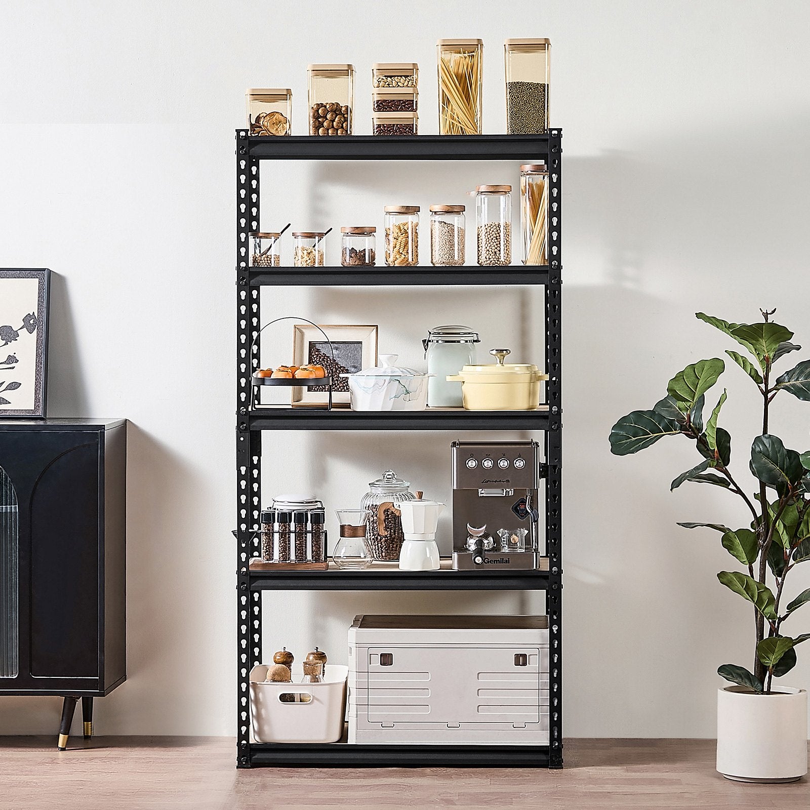 Storage Shelves 16 D X 32 W X 62.8 H 5-tier Garage Storage Shelving