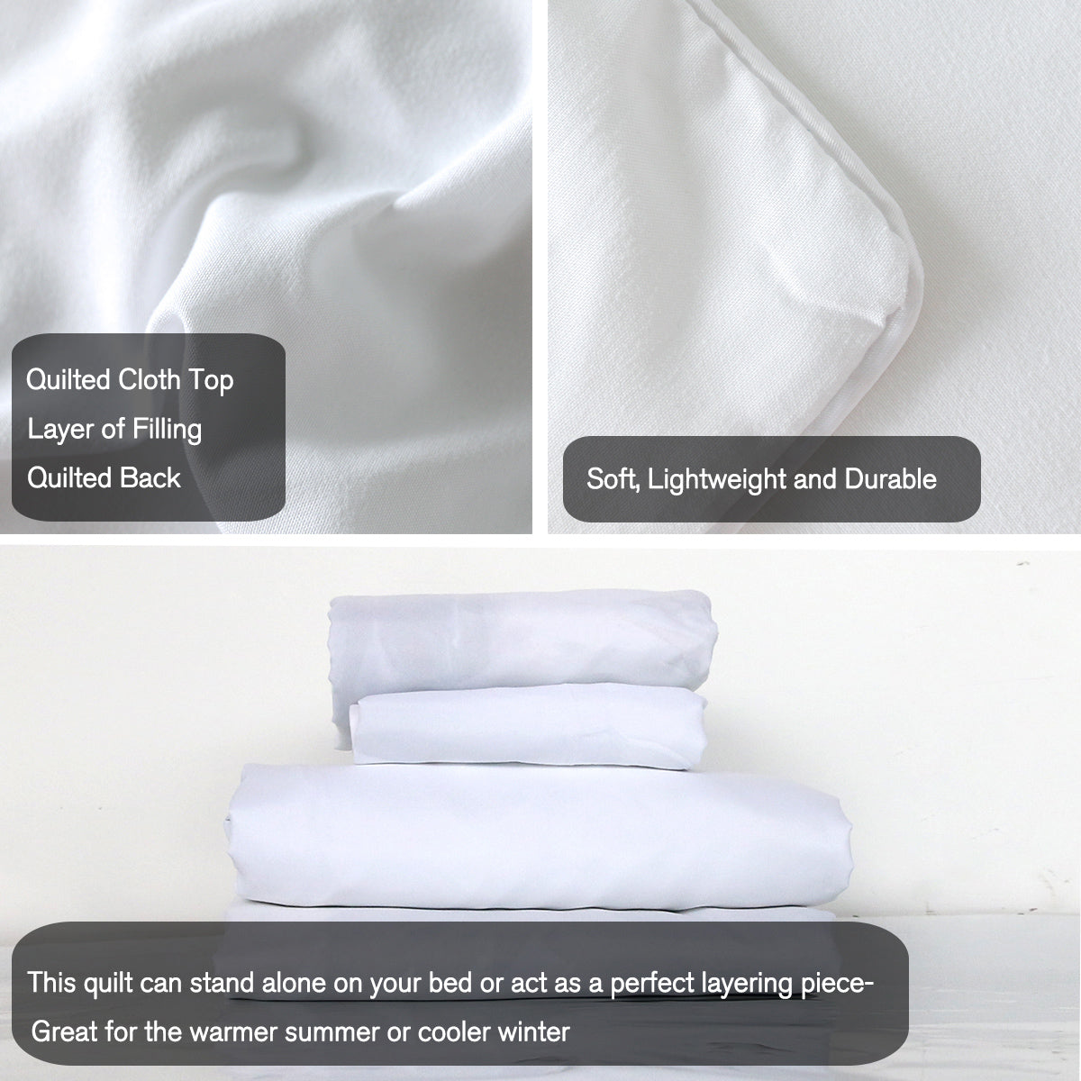 3-piece Set Of Simple And Fresh Blue And White Floral Duvet Cover, Polyester Bedroom Decoration Bedding Set Twin Full Qu