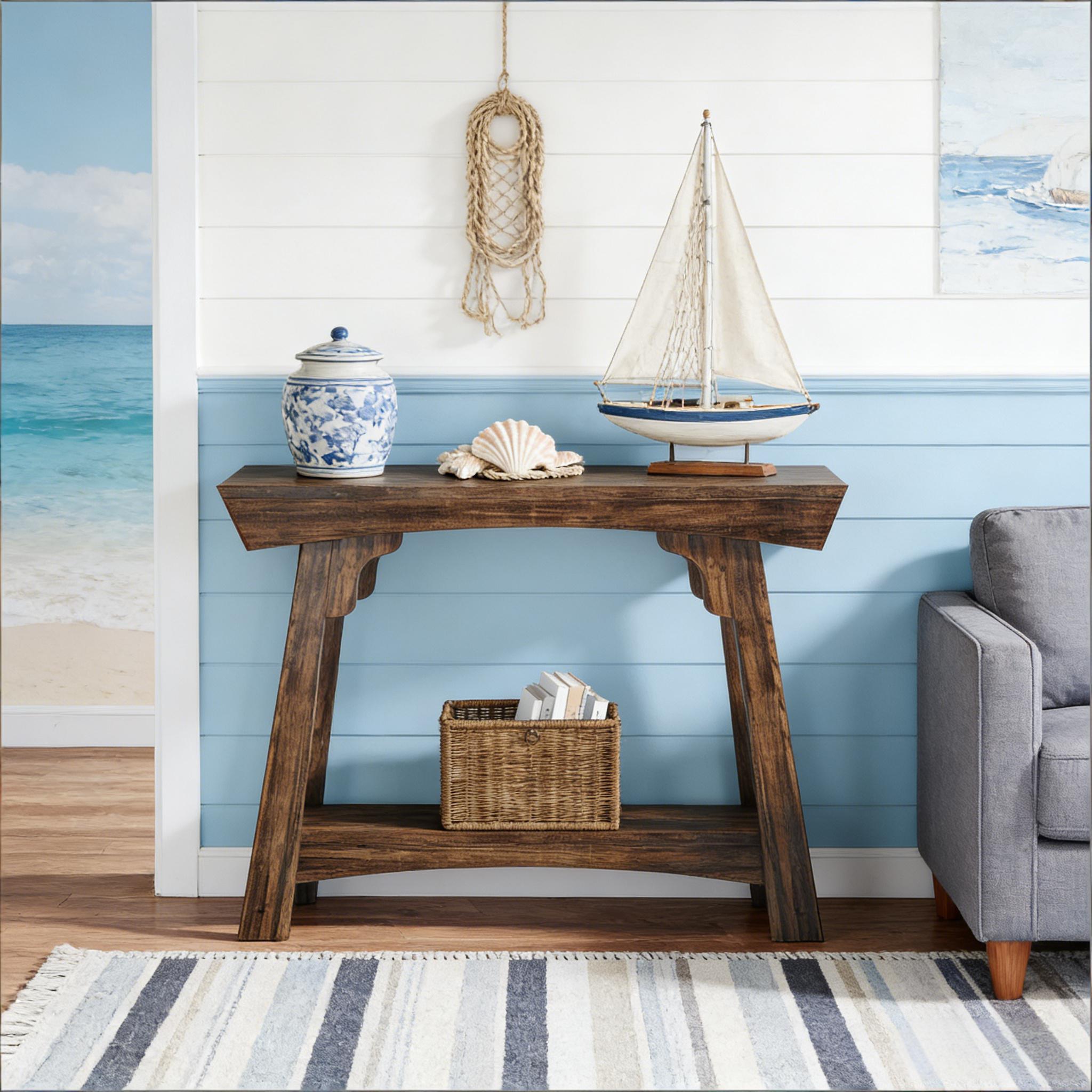 2-Tier Hall Table,Entryway Table,Console Table