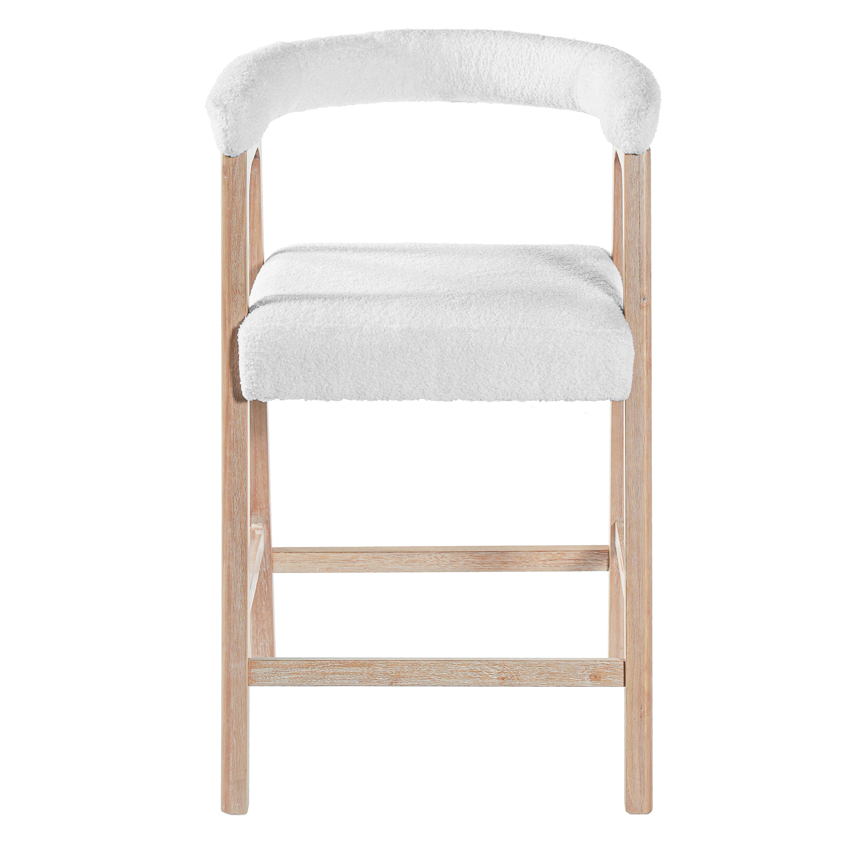 26 Seat Height Bar Stools With Back,  Comfortable Counter Stools For Kitchen Island Dining Room, Set Of 2