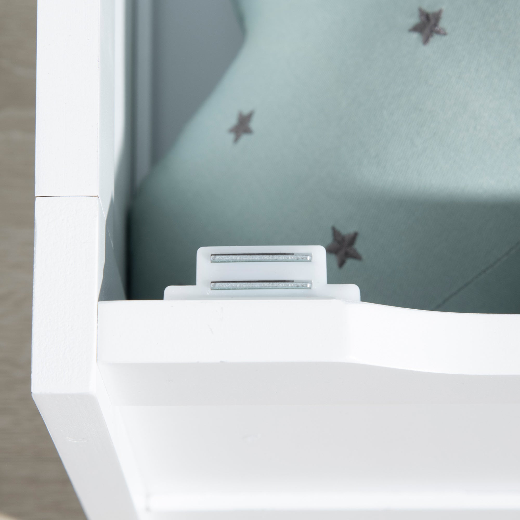 Toddler Toy Box Storage Bench with Large 27 Liter Interior, Kids Storage Bench Seat with Storage for Toddler Playroom Fu
