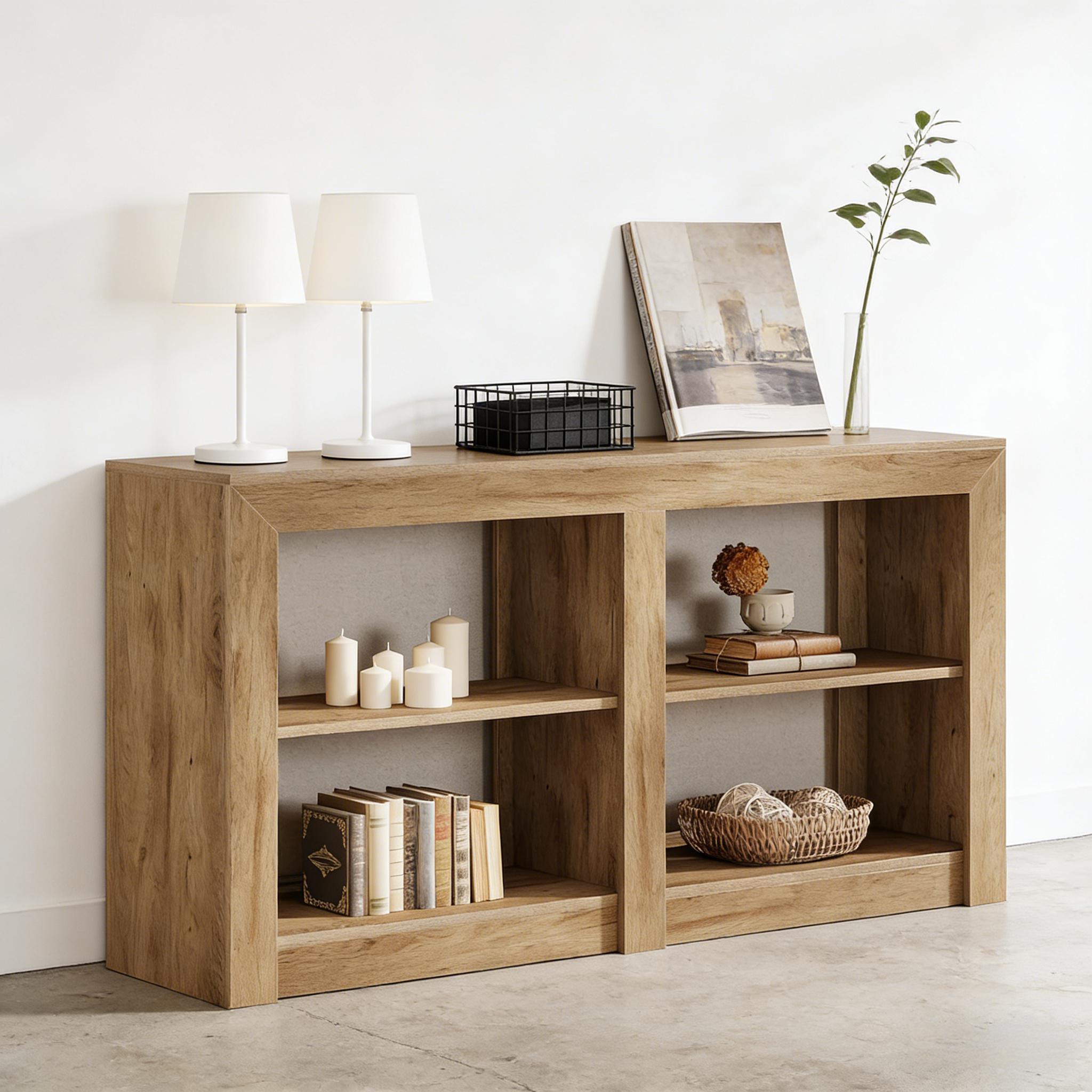 Side Table,Console Table,3-Tier Entryway Table