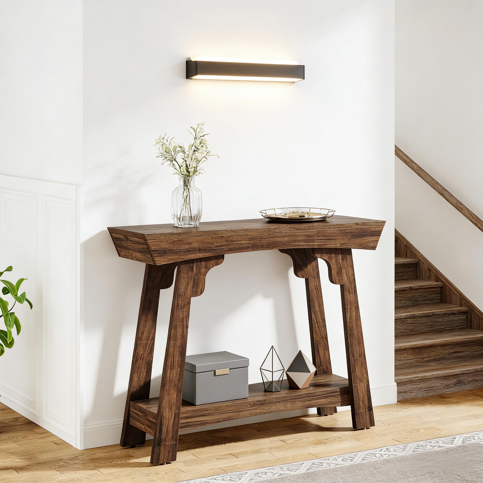 2-Tier Hall Table,Entryway Table,Console Table
