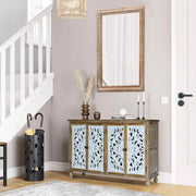 22x30 Inches Wood Framed Mirrors For Bathroom,Wooden Frame Wall Mirror Farmhouse Wall Mounted Rectangle Mirror For Vanit