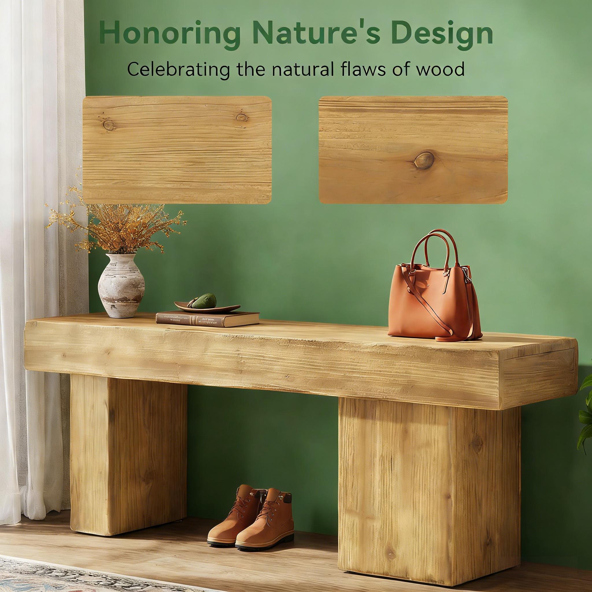 Entryway Bench,Wooden Bench,End-Of-Bed Seat