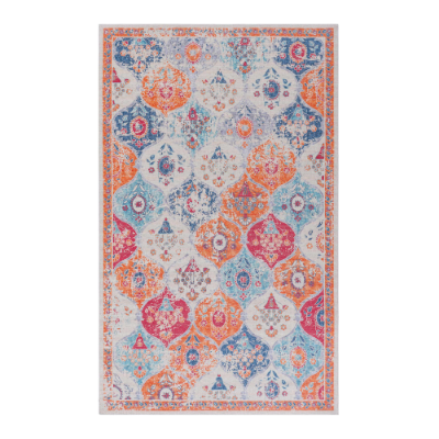LOOM  LUXE 5x8 Area Rug For Bedroom, Washable Rug, Low-Pile, Non-Slip, Non-Shedding, Foldable, Kid Pet Friendly - Area R