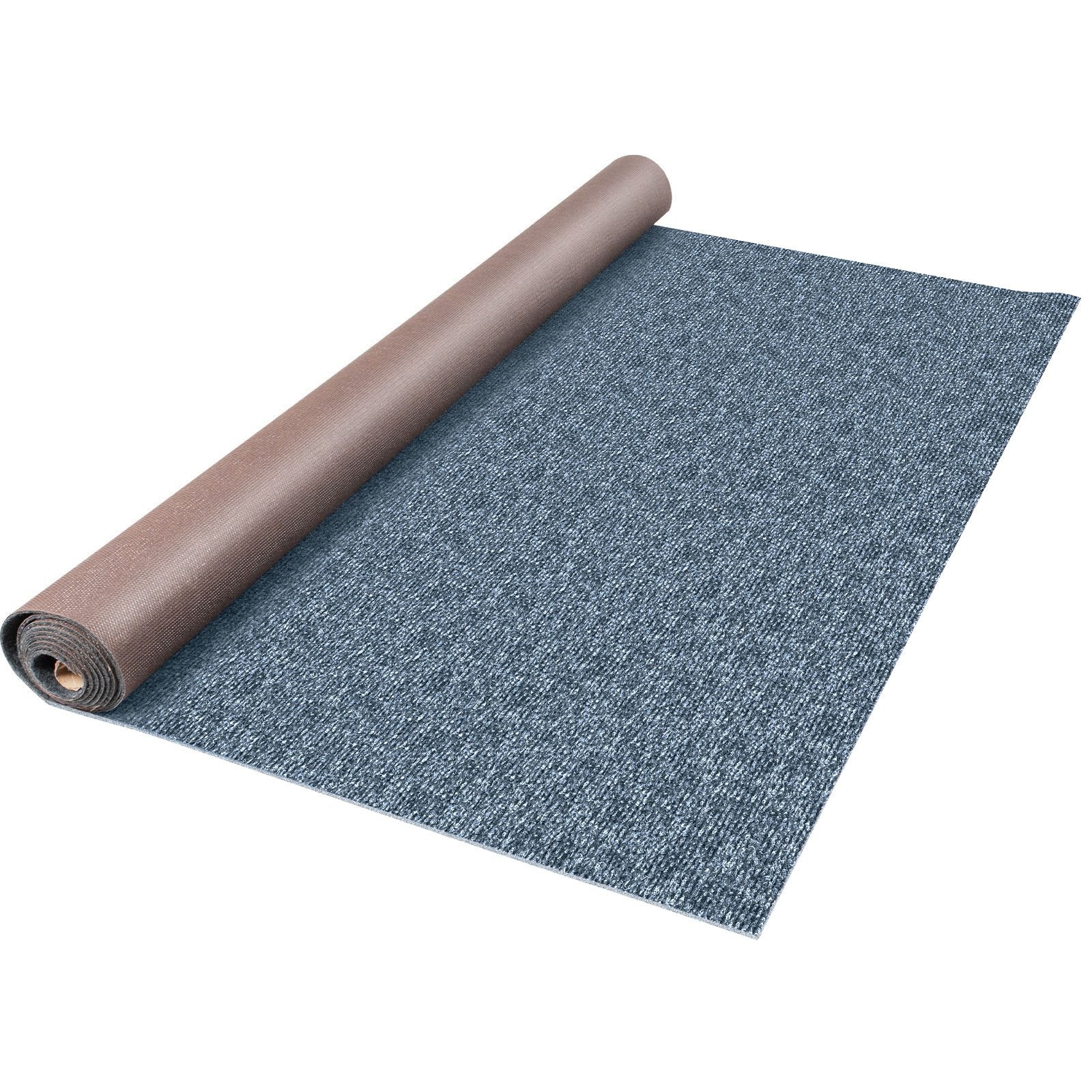 Gray Marine Carpet 6 Ft X 29.5 Ft, Boat Carpet Rugs, Indoor Outdoor Rugs For Patio Deck Anti-Slide TPR Water-Proof Back