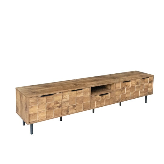 78 TV Stand For 85 75 65 Inch TV, TV Consoles For Living Room, Entertainment Center Wood TV Media With Storage