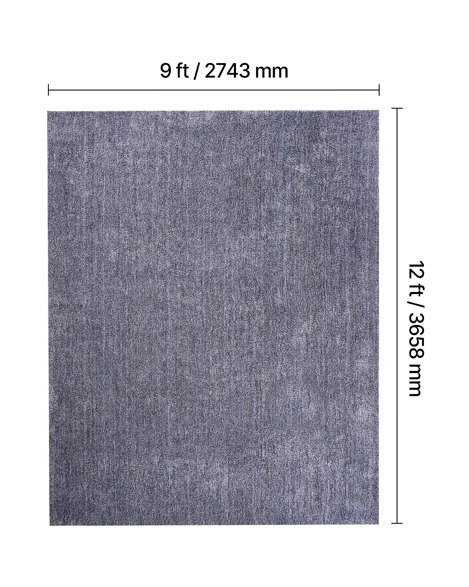 Indoor Plush Area Rugs, 9 X 12 Ft Plush Carpet, Area Rugs Furry With Long Plushs Pile, Thick & Durable High-Pile Rug For