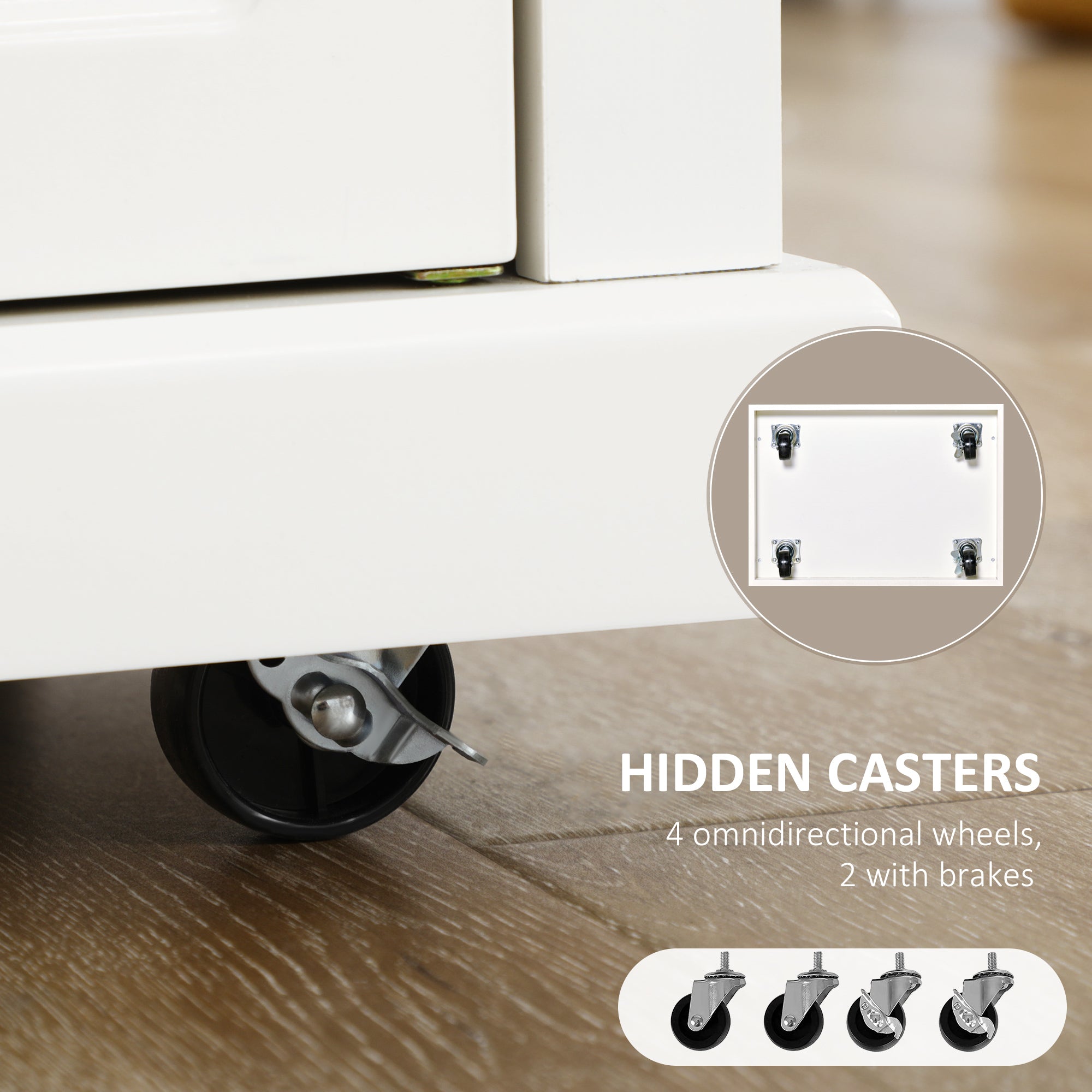 Rolling Kitchen Island Cart