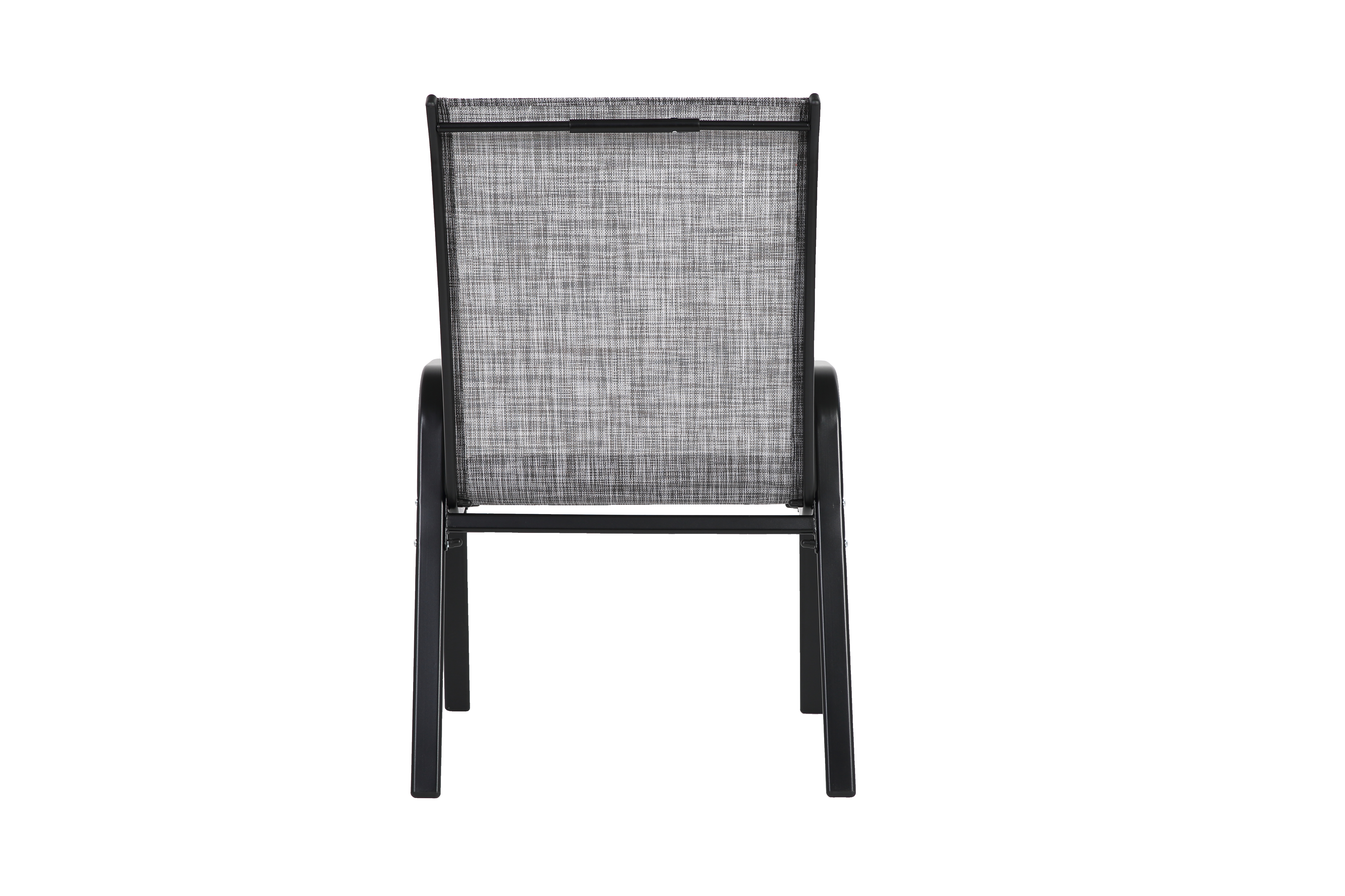 6 Piece Patio Chairs, Outdoor Camping Chairs With Breathable Textilene Fabric, Set Of 2 Garden Chairs With Armrest High