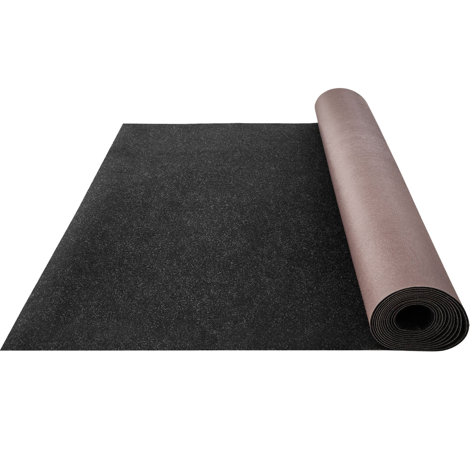 Boat Carpet, 6 Ft X 18 Ft Marine Carpet For Boats, Waterproof Black Indoor Outdoor Carpet With Marine Backing Anti-Slide