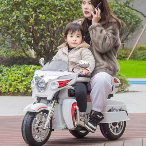 Kids Motorcycle,ride On Motorcycle,Kids Electric Motorcycle 12V Two Seat Motorcycle For Kids, Motorbike For Kids With Ke