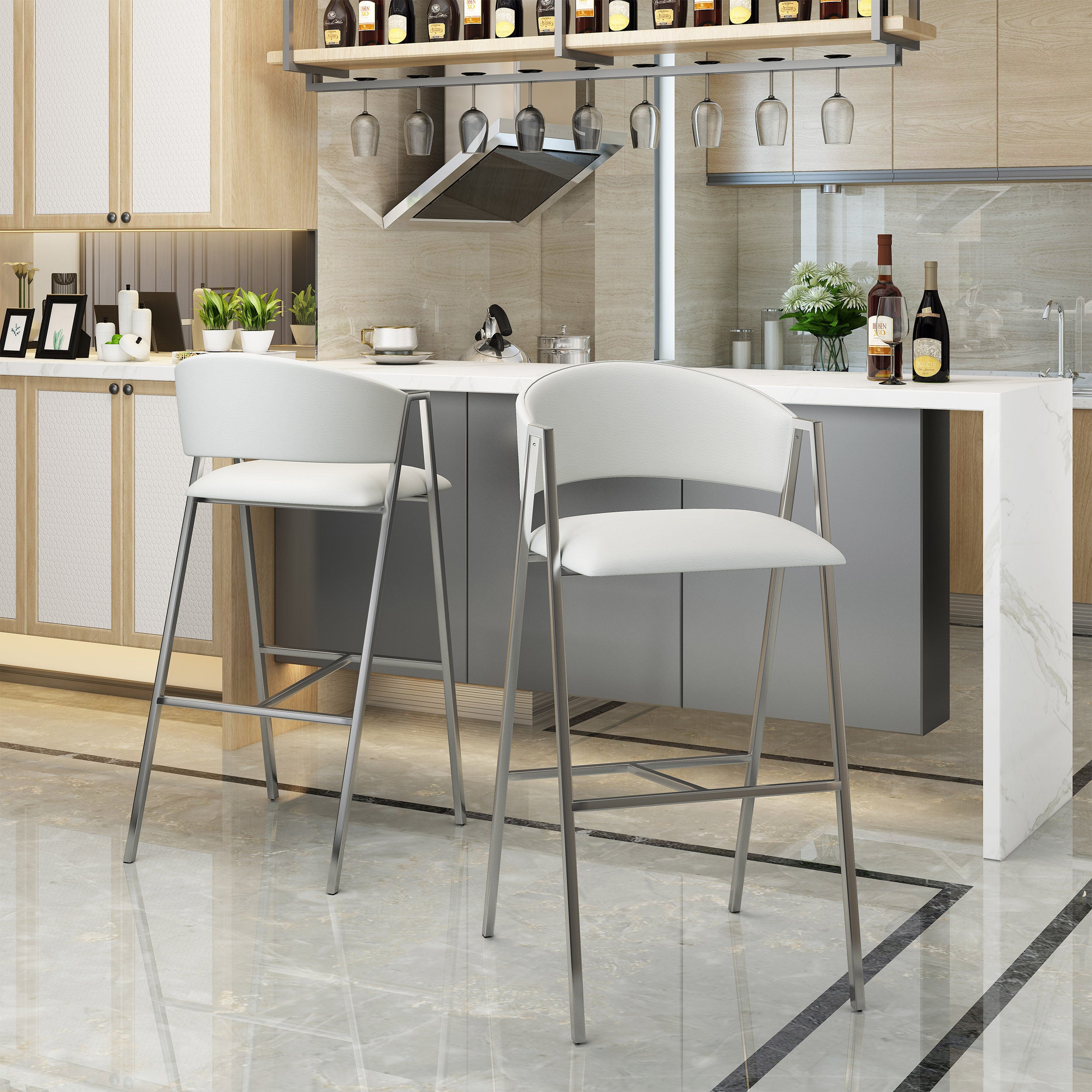 MODERN BAR STOOLS MP2  Set Of 2