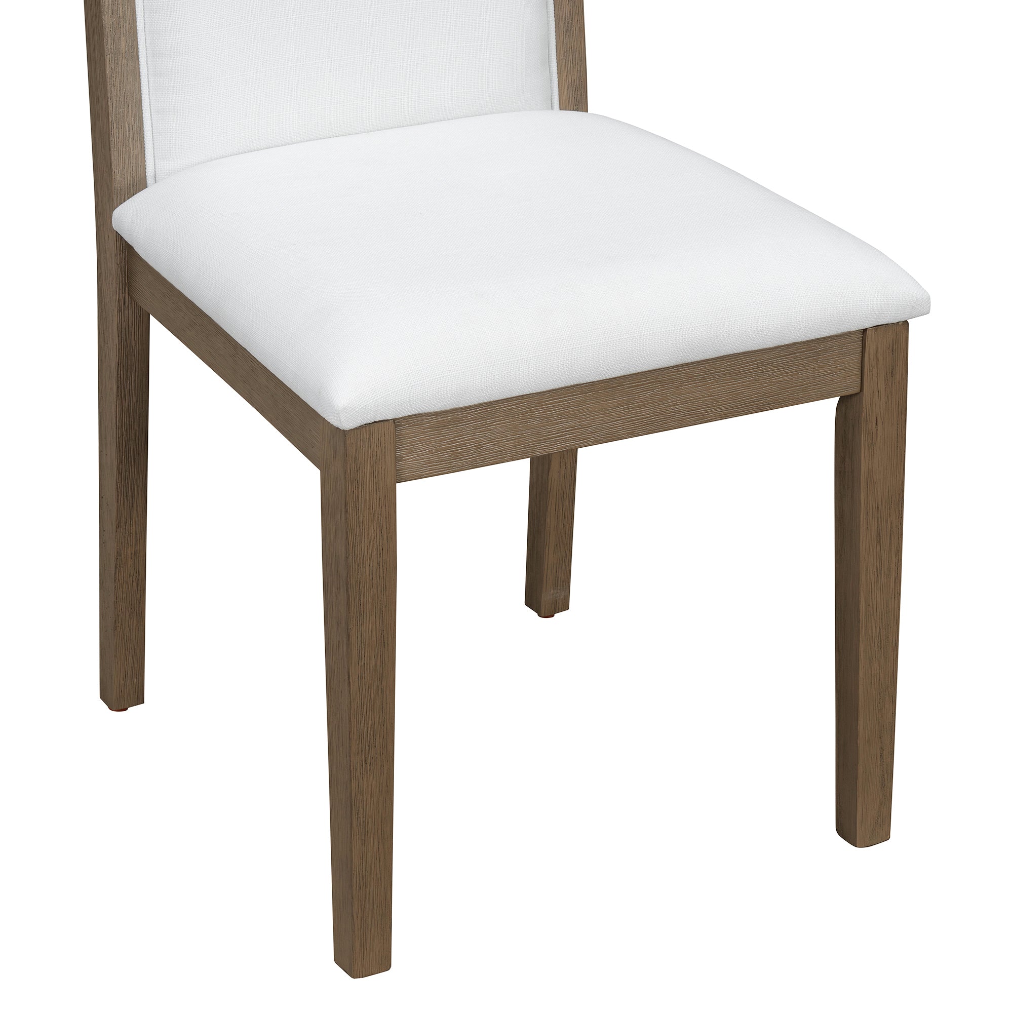 TREXM Vintage Style Dining Chair Set With 4 Upholstered Chairs For Dining Room And Living Room  Espresso