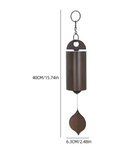 Large Deep Resonance Serenity Metal Bell Heroic Wind Chimes Outdoor Garden Decor