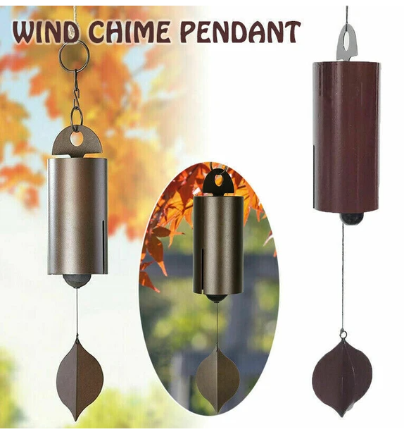 Large Deep Resonance Serenity Metal Bell Heroic Wind Chimes Outdoor Garden Decor