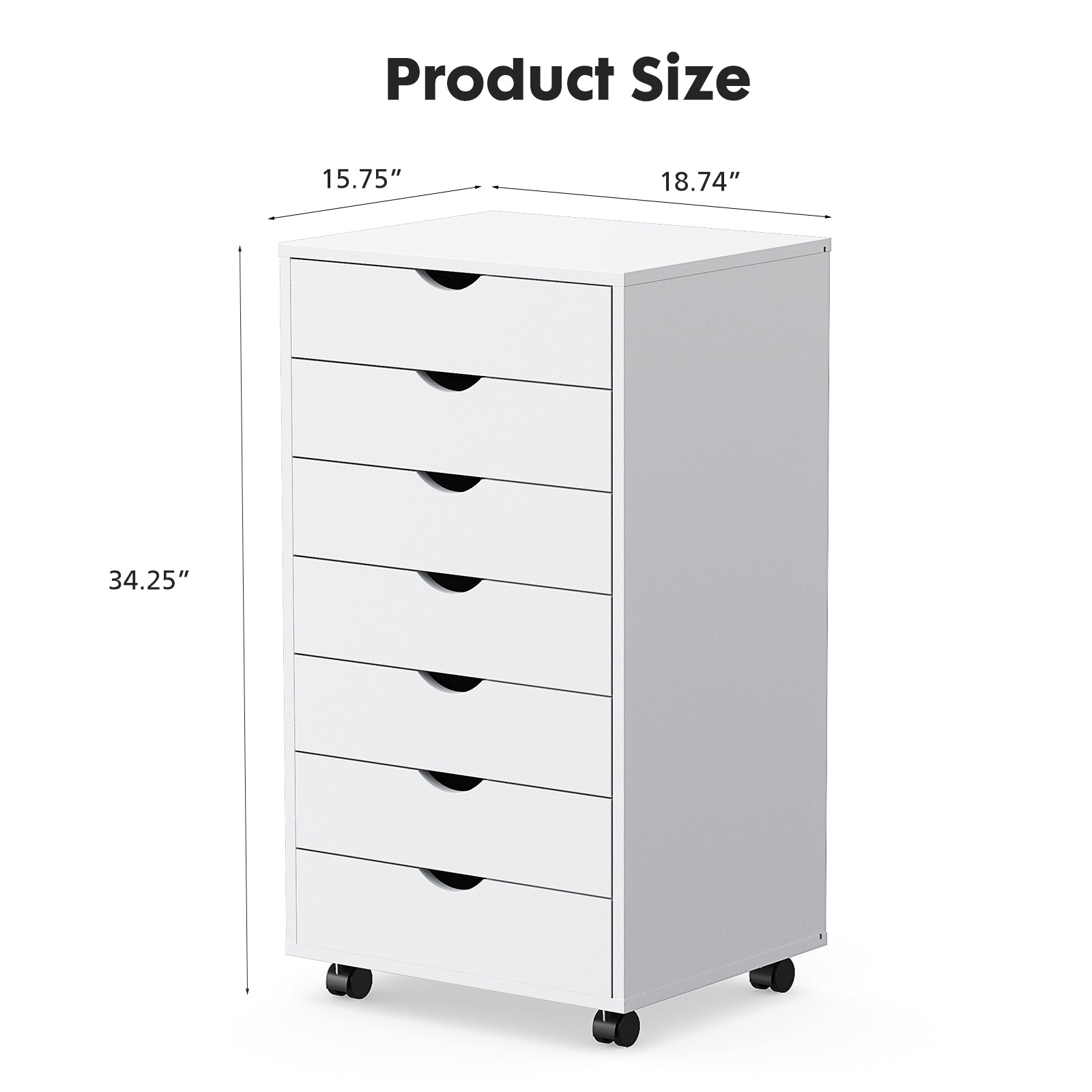 Wheeled Lockers, Dressers, Mobile Organizational Drawers