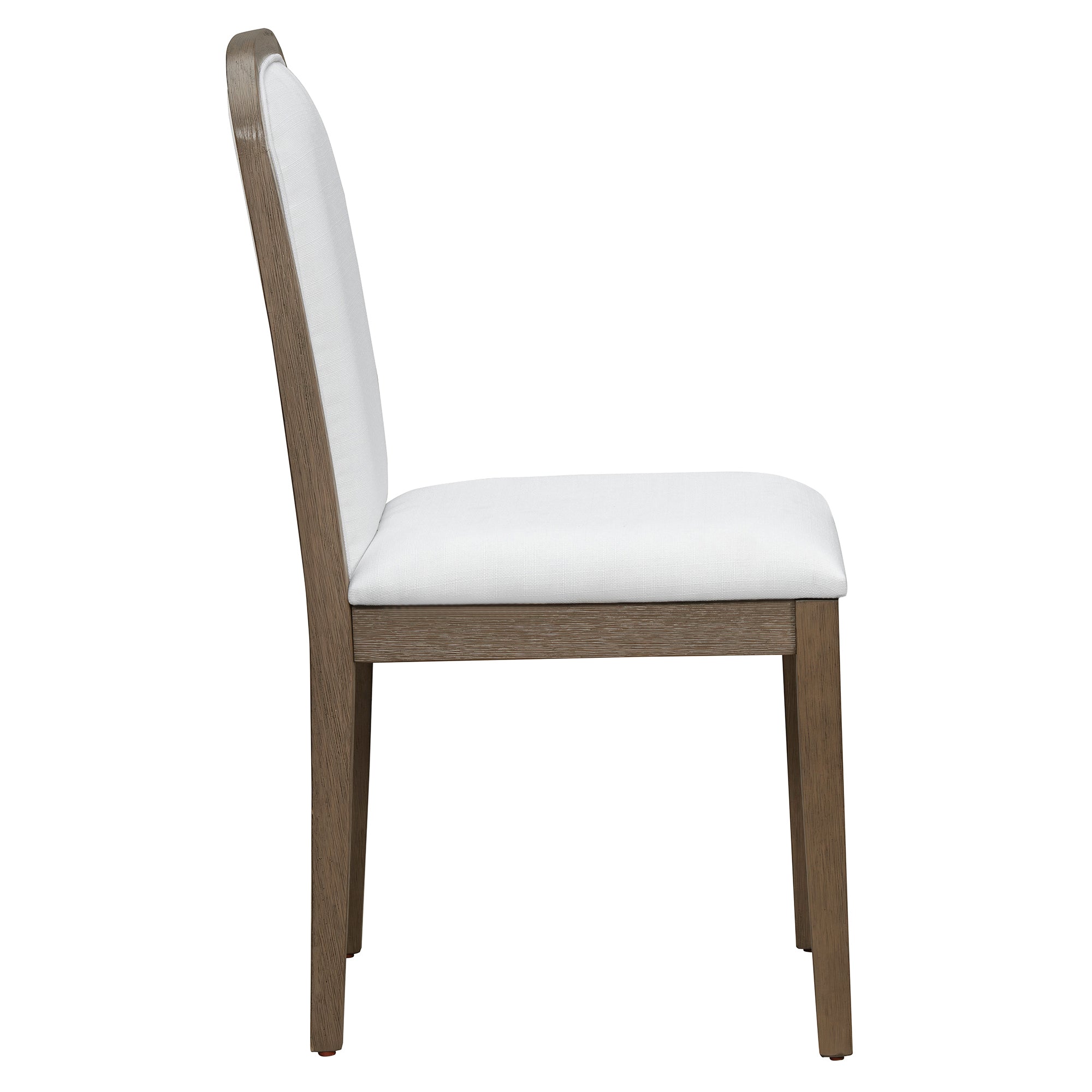TREXM Vintage Style Dining Chair Set With 4 Upholstered Chairs For Dining Room And Living Room  Espresso