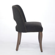 Wooden Dining Chairs Set Of 2, Modern Fabric Upholstered Dining Room Chair Kitchen Chairs, Farmhouse Dinner Chair For Ki
