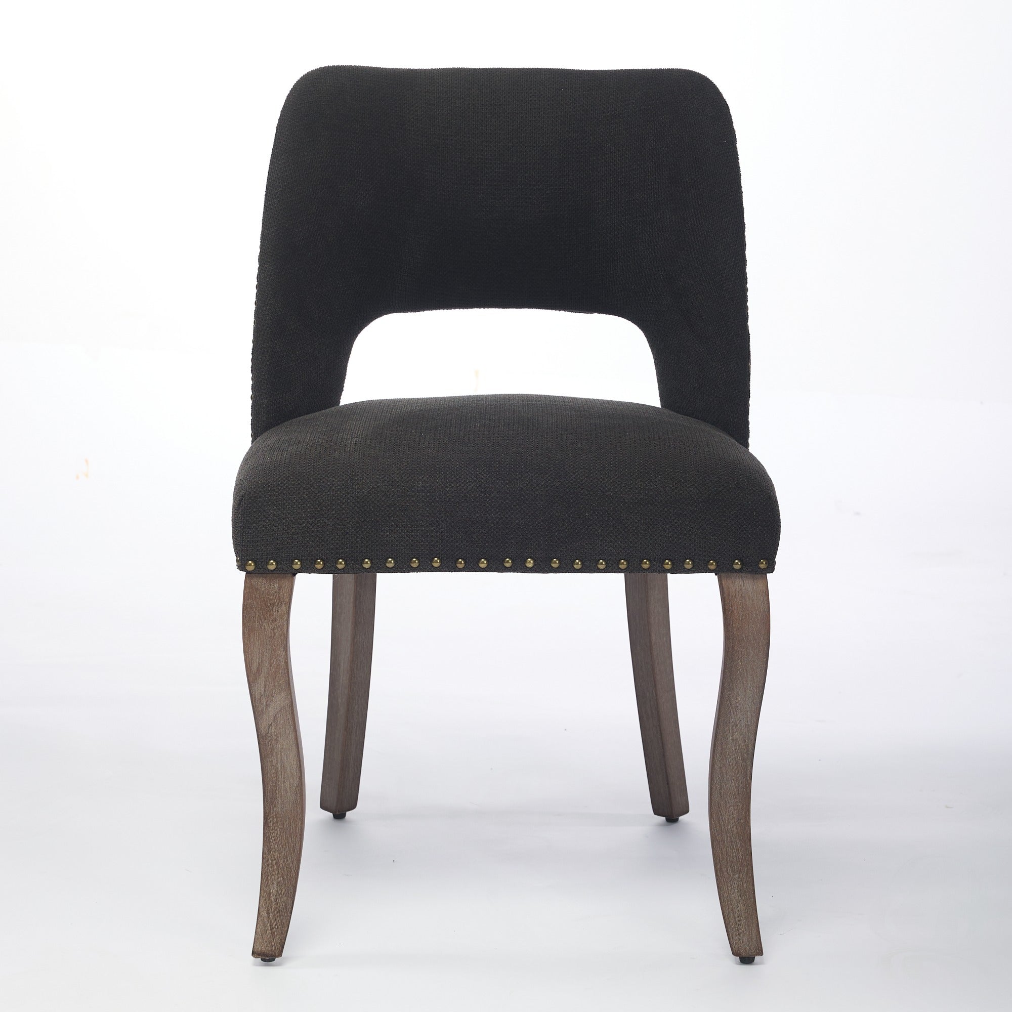 Wooden Dining Chairs Set Of 2, Modern Fabric Upholstered Dining Room Chair Kitchen Chairs, Farmhouse Dinner Chair For Ki